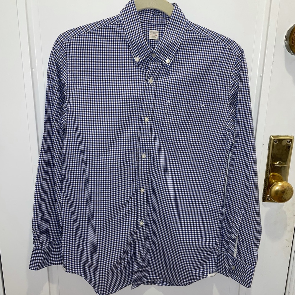 J.Crew Crewcuts Button Down Shirt Boys Size 14